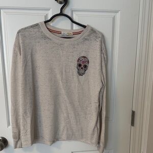 C&C California Cream and Orange Sweatshirt